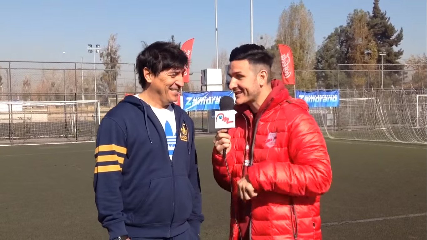 Entrevistas a Iván Zamorano